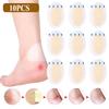 10pcs Hydrocolloid Foot Protection Blister Patch Anti-Abrasive Foot Invisible Heel Patch Camping Equipment Hiking Accessories