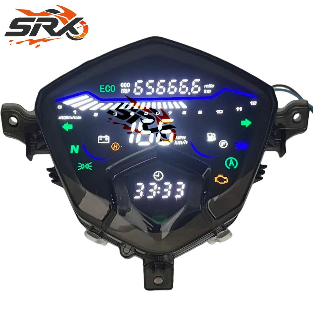 Цифровой спидометр для мотоцикла Yamaha Automatic 125 2022-2024 Neo125 Neo 125 2018-2022 Тахометр Прибор скорости Запчасти