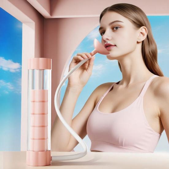 1/2 шт. Устройство для дыхательных упражнений Тренажер для мышц живота Глубокое дыхание Гантель Мужчины Женщины Взрослые Устройство для тренировки объема легких Упражнение для кора