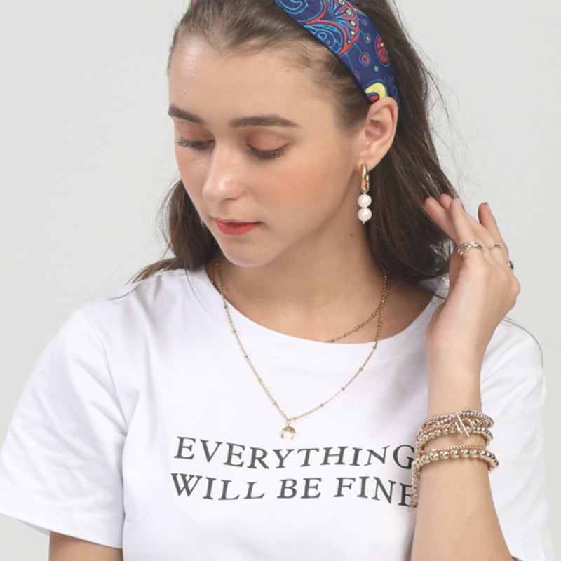 LALA Импортная этническая повязка для волос - НЕФРИТ