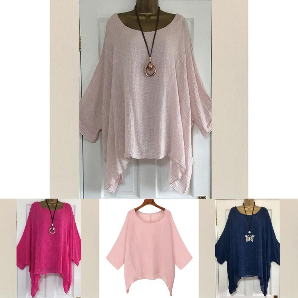 Женская футболка-кафтан большого размера, мягкая и удобная, летняя, для повседневной носки