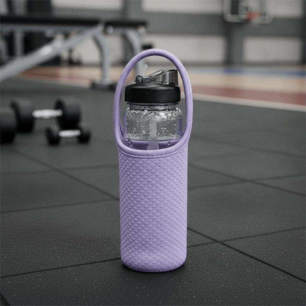 Neoprene Sport Water Bottle Cover Adjustable Shoulder Strap Vacuum Cup Sleeve Children