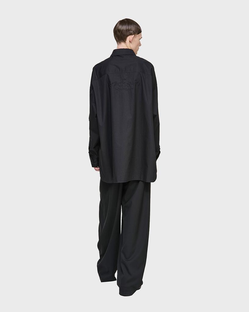 Songjio Songzio Homme Origin Paris Volume Shirt Black Sh5Sh502Bk