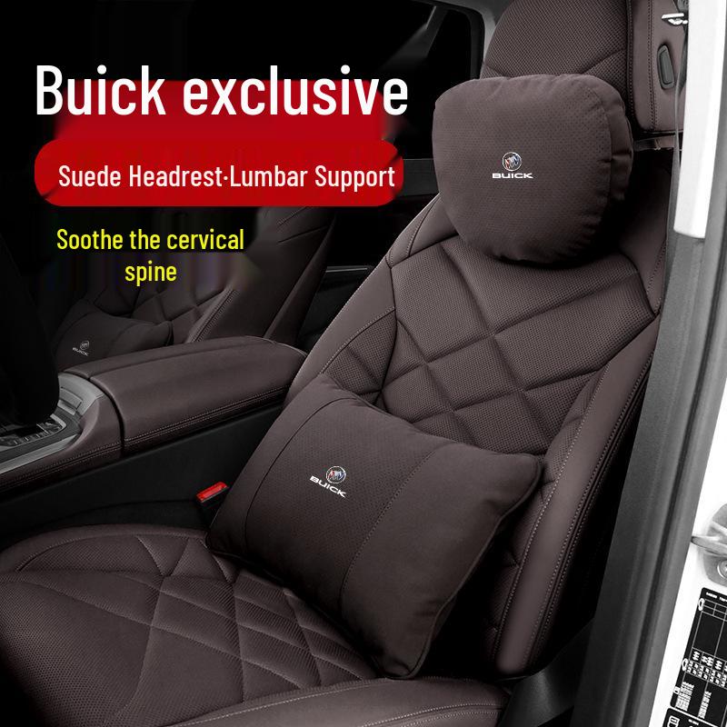 Buick & Maybach Neck Pillow & Lumbar Support for Envision, Enclave, Regal, Excelle & More