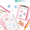 500PCS Snowflake Roll Sticker Cartoon Harajuku Waterproof Phone For Home New Coffee Phone Laptop Luggage Decoration Stickers