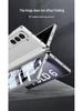 Магнитный чехол-книжка для Samsung ZFold6: Полное покрытие, Интегрированная пленка и Жесткий кронштейн