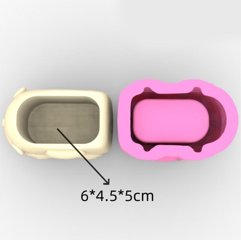3D DIY Горшки для цветов Форма Силиконовая Форма для Бетона Животное Форма Автомобиля Силиконовые Формы для Ваз для Изготовления Бетонные Подсвечники
