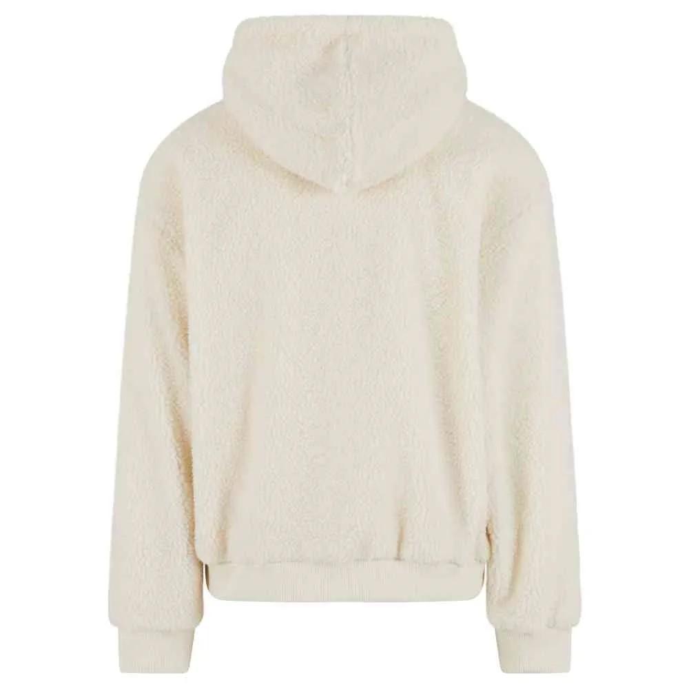 Urban Classics Mens Teddy Fleece Oversized Hoodie