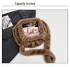 New High-End Plush Pleated Cloud Bag - Women's Trendy Crossbody for Autumn/Winter