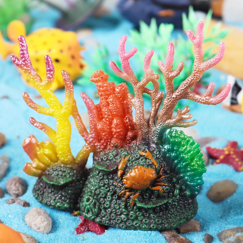 Coral Simulation Aquarium Decor: Fake Plants & Micro Landscapes for Fish Tanks