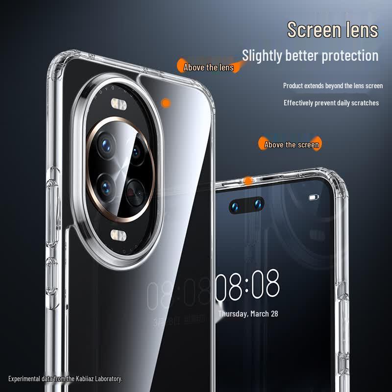 Biaoz Clear Airbag Anti-Drop Phone Case for Huawei Nova 14 Pro