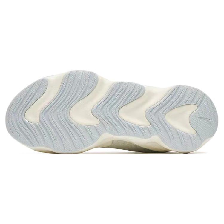 Anta Дышащие и прочные сетчатые кроссовки с низким верхом для бега женские кроссовки белые синие 122245523-9