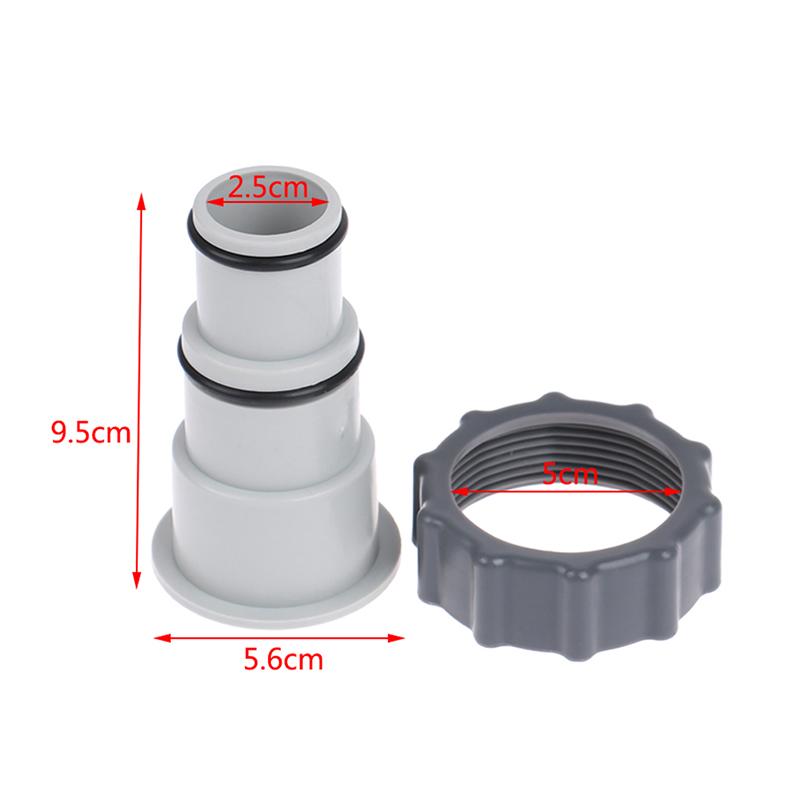 Переходник для шланга для бассейна с резьбовым соединением с воротником, запасные части для насосов