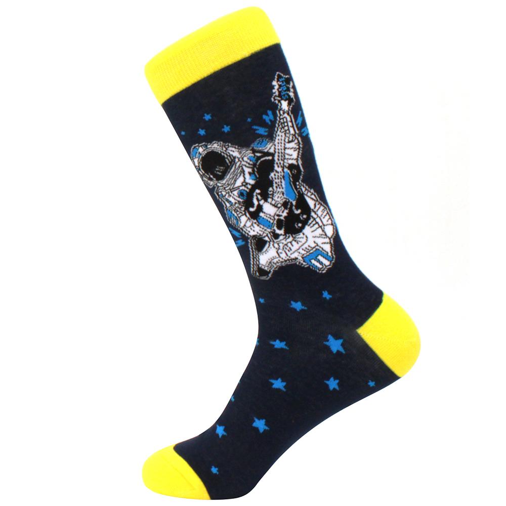 Яркие мужские зимние носки гребенной хлопок мягкие теплые смешные счастливые мужские женские длинные носки Calcetines de hombre деловые