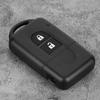 2 Button ABS Car Remote Flip Key Fob Case Smart Cover Shell Fits for Nissan