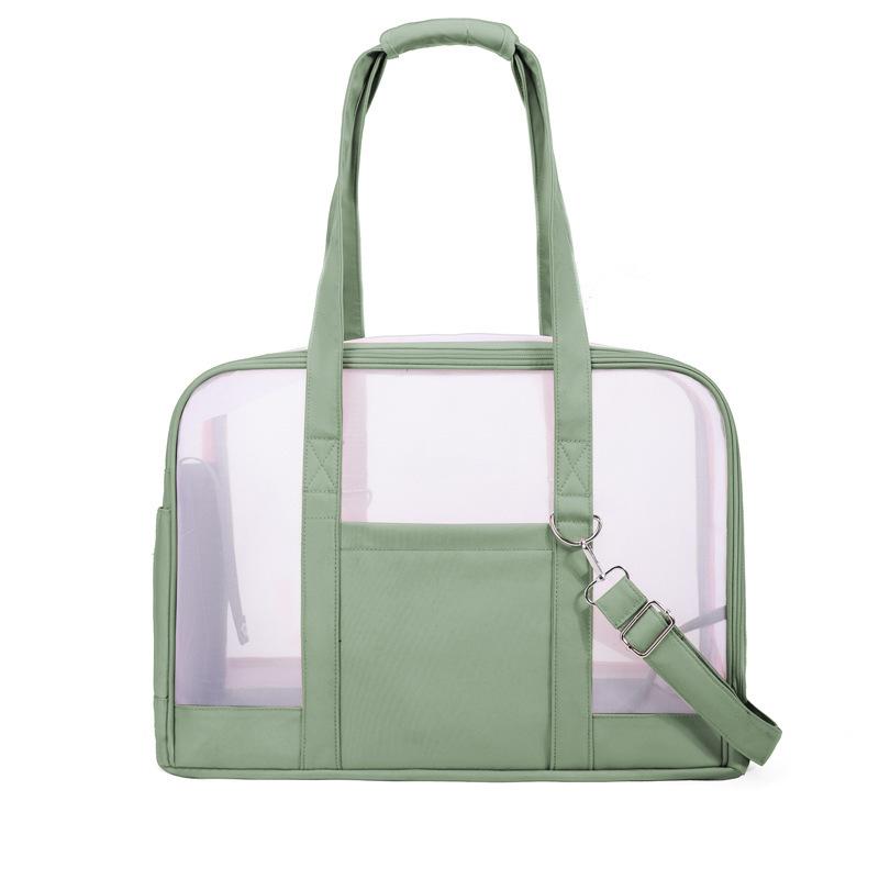 Cat Bag for Easy Outdoor Use Large Capacity Pet Transparent and Simple Pet Shoulder Bag Small Animal Carrier