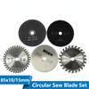 5pcs 85mm Cutting Tool Wood Saw Blades for Multi-function Power Tool Circular Saw Blade Bore 10mm Wood Cutting Disc