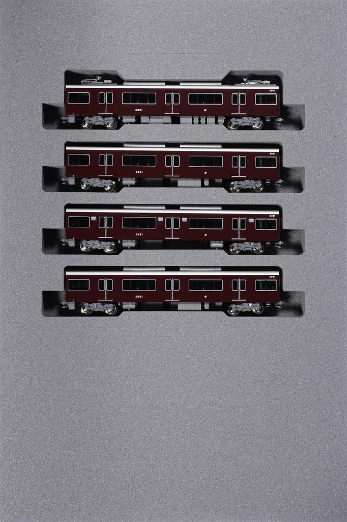 KATO N Gauge Hankyu Railway 2300 Series Kyoto Line Set Model Train Add-on (4 cars) 10-2032