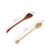 Cooking Home Drizzler Wooden Long Handle Saver Spoon Honey Dipper Stirrer Mixing Stick