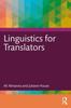 Книга Linguistics for Translators