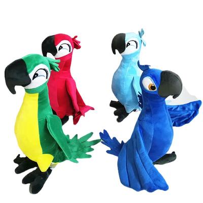 Rio Adventure Rio2 та же кукла ара плюшевая кукла игрушка может стоять самостоятельно новая