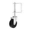 Heavy-duty Spring Loaded Caster 4 Inch Spring Damping Wheel Door Gate Wheel  Household