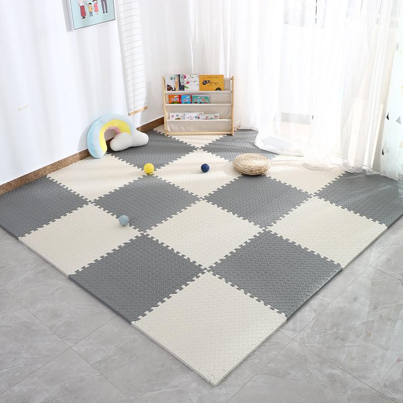 4~20Pcs Puzzle Fitness Mat, Eva Interlocking Foam Floor Tiles for Home Gym, Home Gym Equipment Mat, Non-Slip Floor Mat for Kids