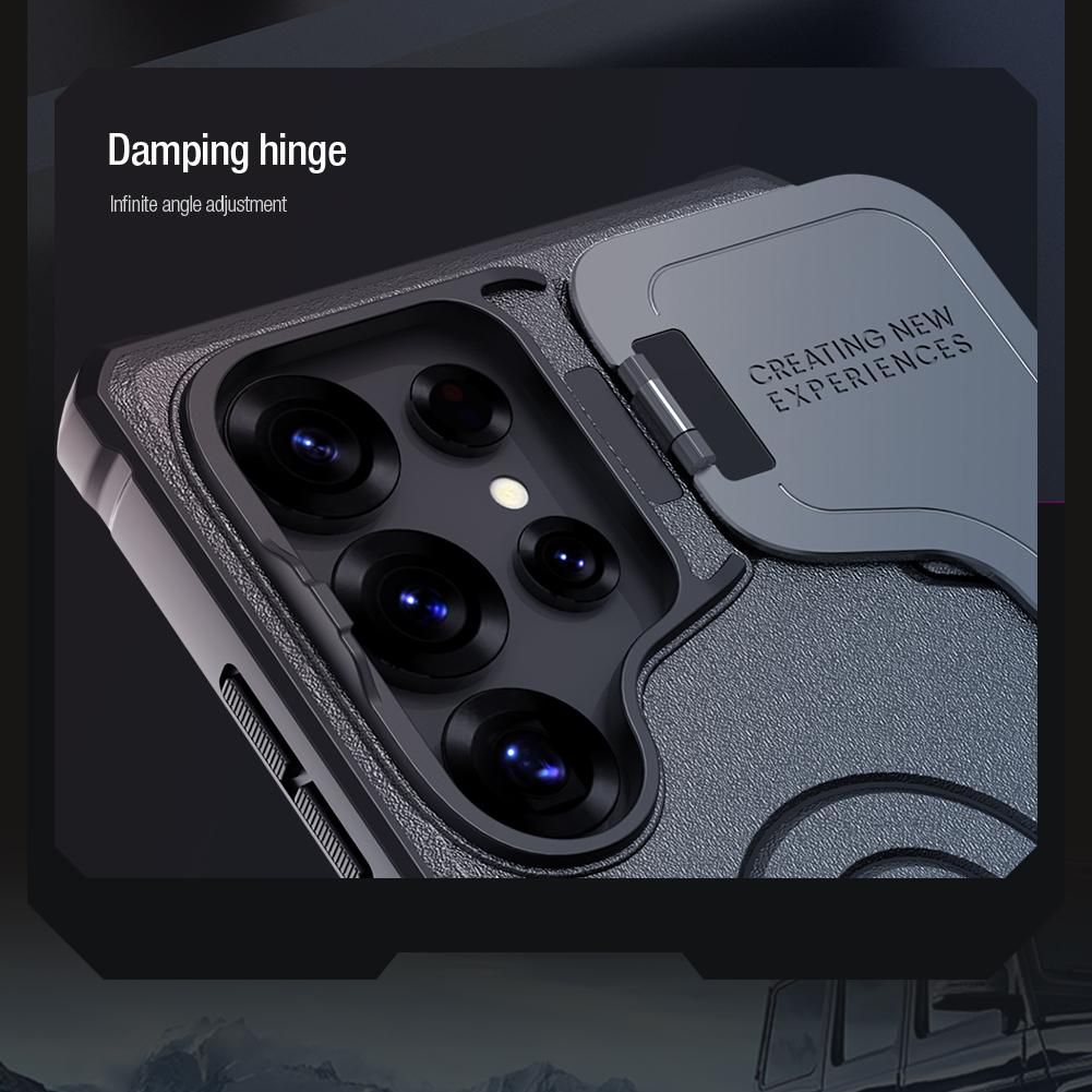 NILLKIN Для Samsung Galaxy S25 Ultra чехол для телефона CamShield Armor Prop магнитная защита камеры задняя крышка