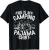 Funny Camper Happy Hiking Outdoors This Is My Camping Pajama T-Shirt  Men Clothing Streetwear Tops Ropa Hombre
