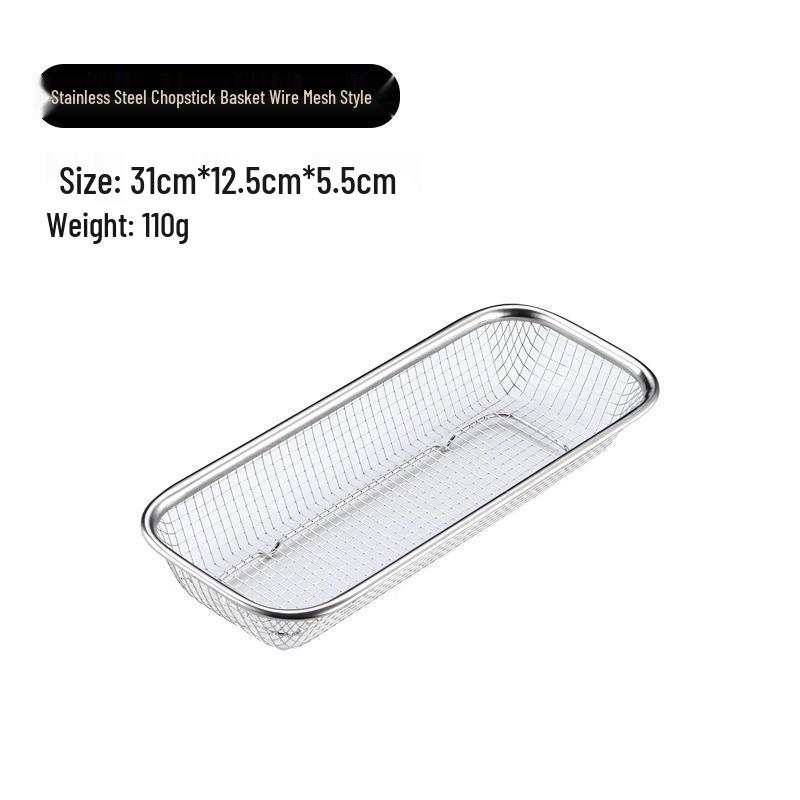 Stainless Steel Kitchen Cabinet with Draining Chopstick and Spoon Holder