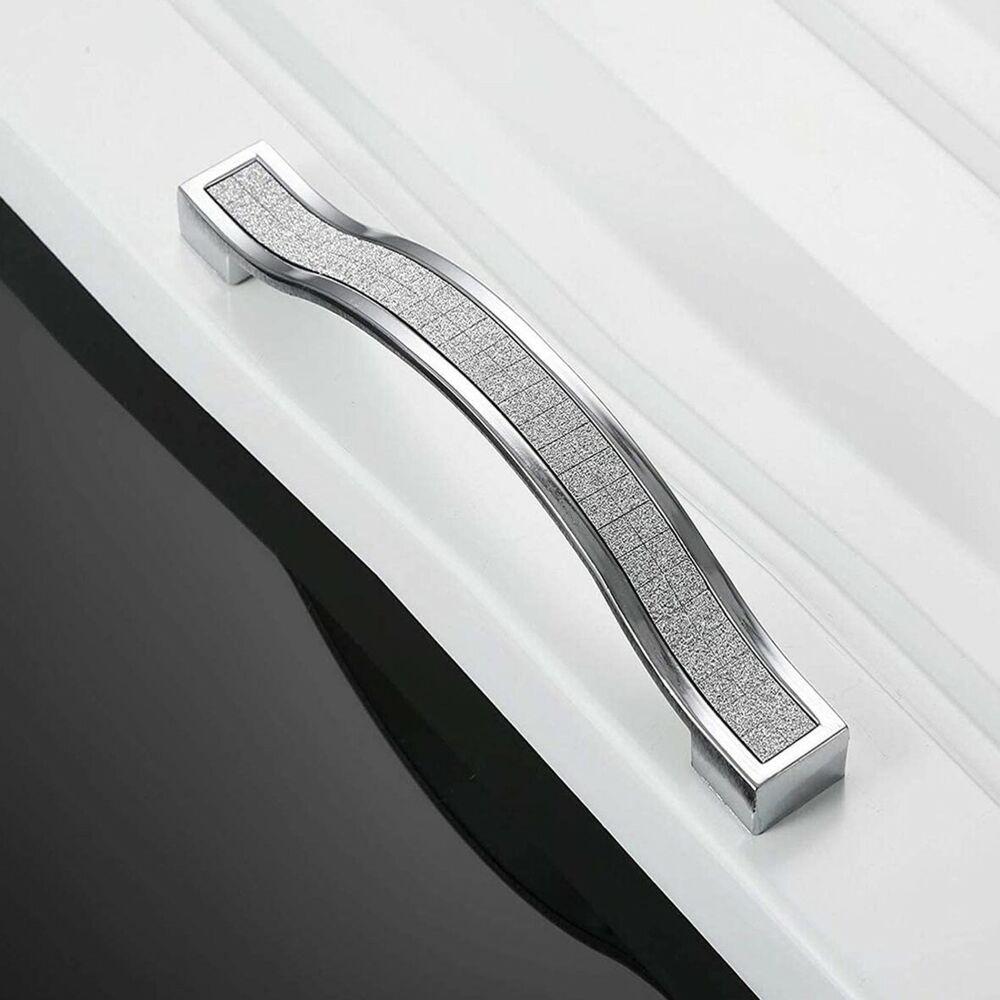 1/2 шт. Ручки из цинкового сплава со стеклянным хрусталем, скандинавские ручки для дверей с ящиками и шкафом