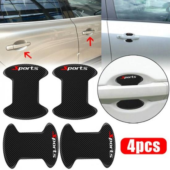 8pcs Car Handle Protective Film Sticker Door Bowl Protector Anti-Scratch Guard