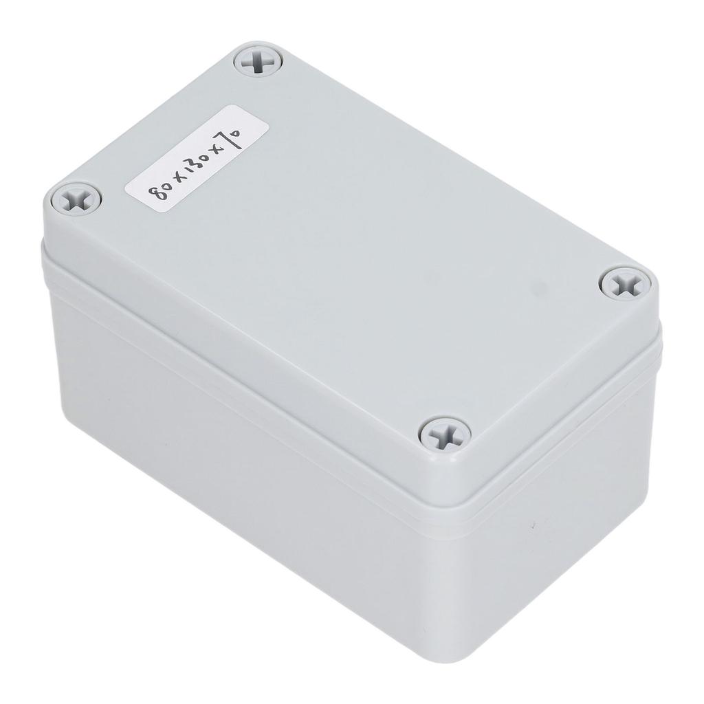 Серая электрическая распределительная коробка с монтажной пластиной IP67 Водонепроницаемая ударопрочность Практичная электр