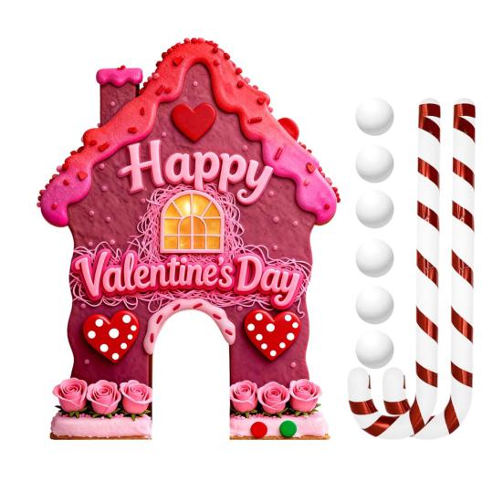 Набор для игры в пряничный гольф Yousheng Мини-поле для гольфа с клюшкой и мячами в виде леденцов Рождественская игра для семейной вечеринки Домашнее развлечение в помещении