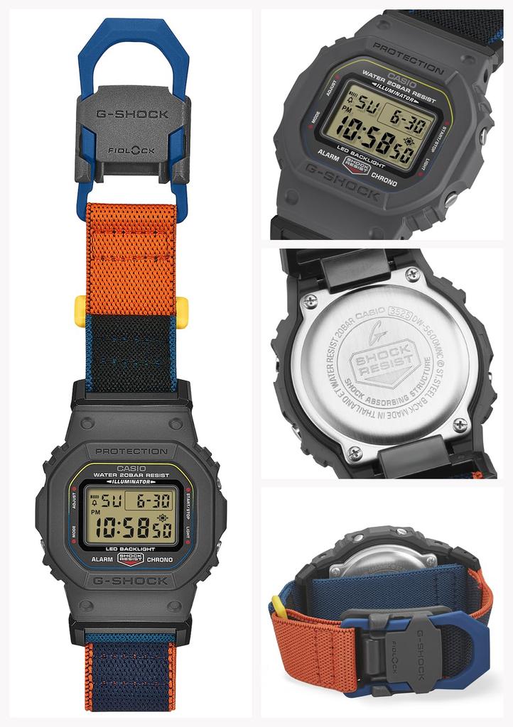 Часы Экологически чистые материалы Использованы Темно-серый [Casio] G-Shock DW-5600MNC-8A2JF Мужские