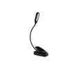 5 LEDs Clip On Goosenecks Clip Computer Travel Nightlight LED Lighting Book Light Desk  Lamp