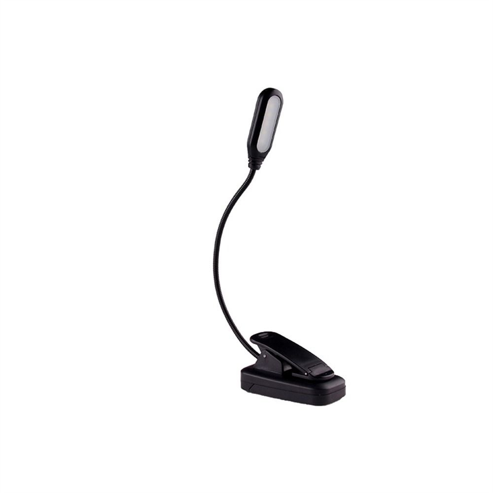 5 LEDs Clip On Goosenecks Clip Computer Travel Nightlight LED Lighting Book Light Desk  Lamp