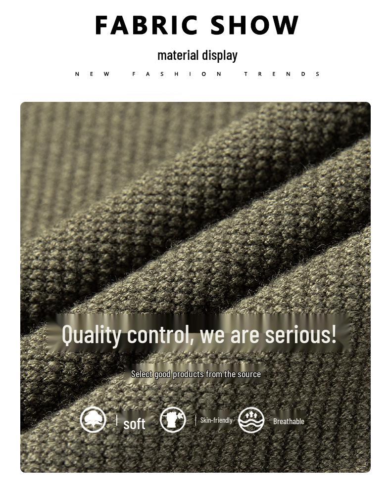Men's 2025 Winter Jacquard Knit Half-Zip Sweater - Casual & Warm Style for Middle-Aged