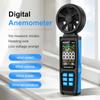 AM620 Цифровой анемометр Карманный умный анемометр Весы Скорость воздуха Ветра Точное измерение скорости ветра и температуры Измерение