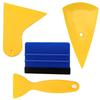 Car Film Scraper Car Motorcycle Sticker Paste Scraper Anti-Scratch Protection Scraper Sticker Application Edge Squeegee Assistant Tool