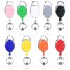 Transparent Card Slots Id Badge Holder Id Pendant Badge Reel Storage Organizer Employee Pass Work Card Case