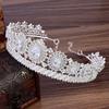 New Bridal Jewelry High-end Zircon Crown Wedding Headdress Hairpin Wedding Dress Accessories
