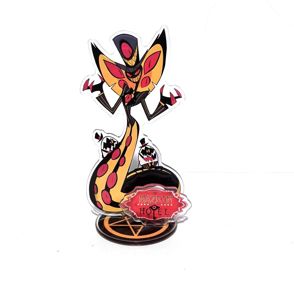 Новая 15 см Фигурка Чарли Морнингстар из Hazbin Hotel, Акриловая, Стоящая на подставке, Вагги, Настольный знак, Модель, Украшение, Коллекция, Подарки