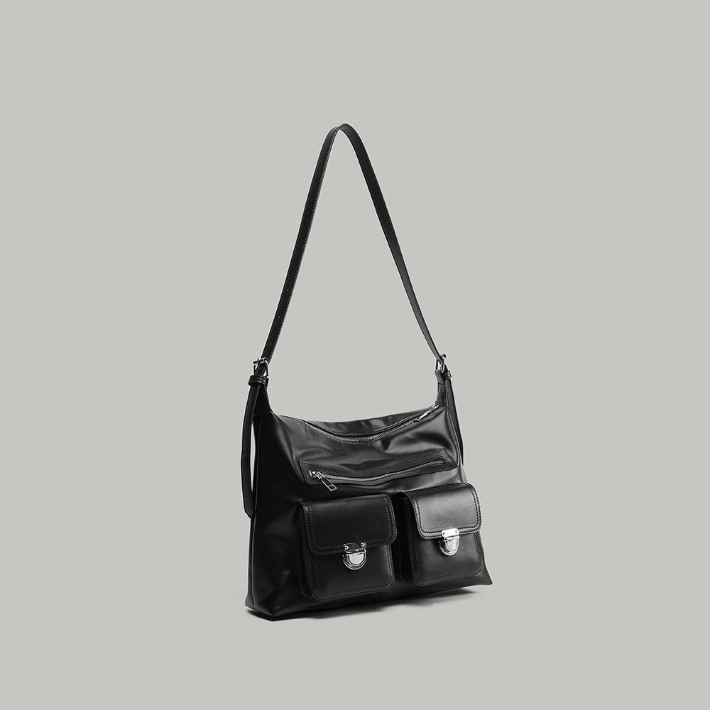 Women's Casual Soft-Surface Large-Capacity Tote Bag 2025 New Model for Commuting and Traveling, Simple and Versatile Shoulder and Crossbody Bag