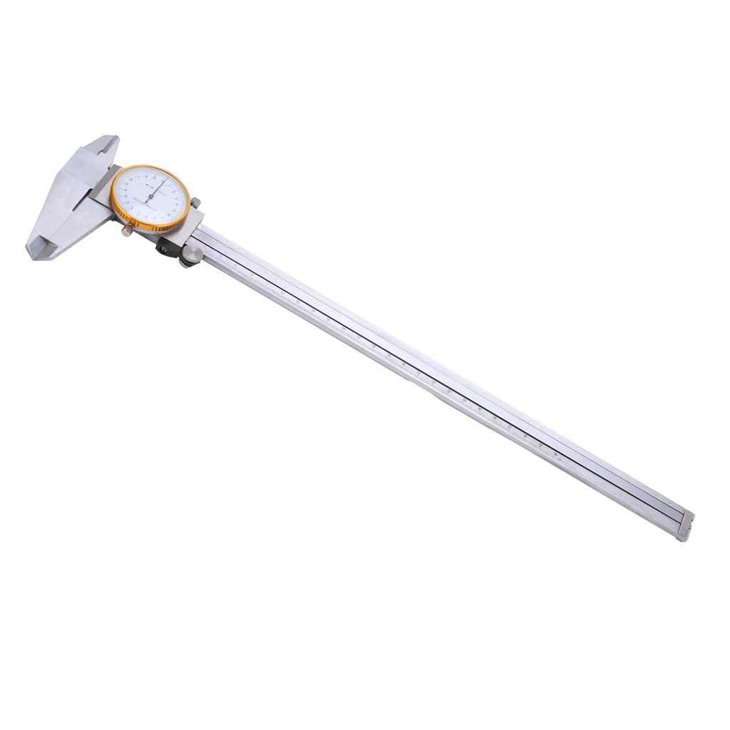 0‑300mm Vernier Caliper with Clear Dial Steel Handheld Measuring Ruler Tool 0.02mm