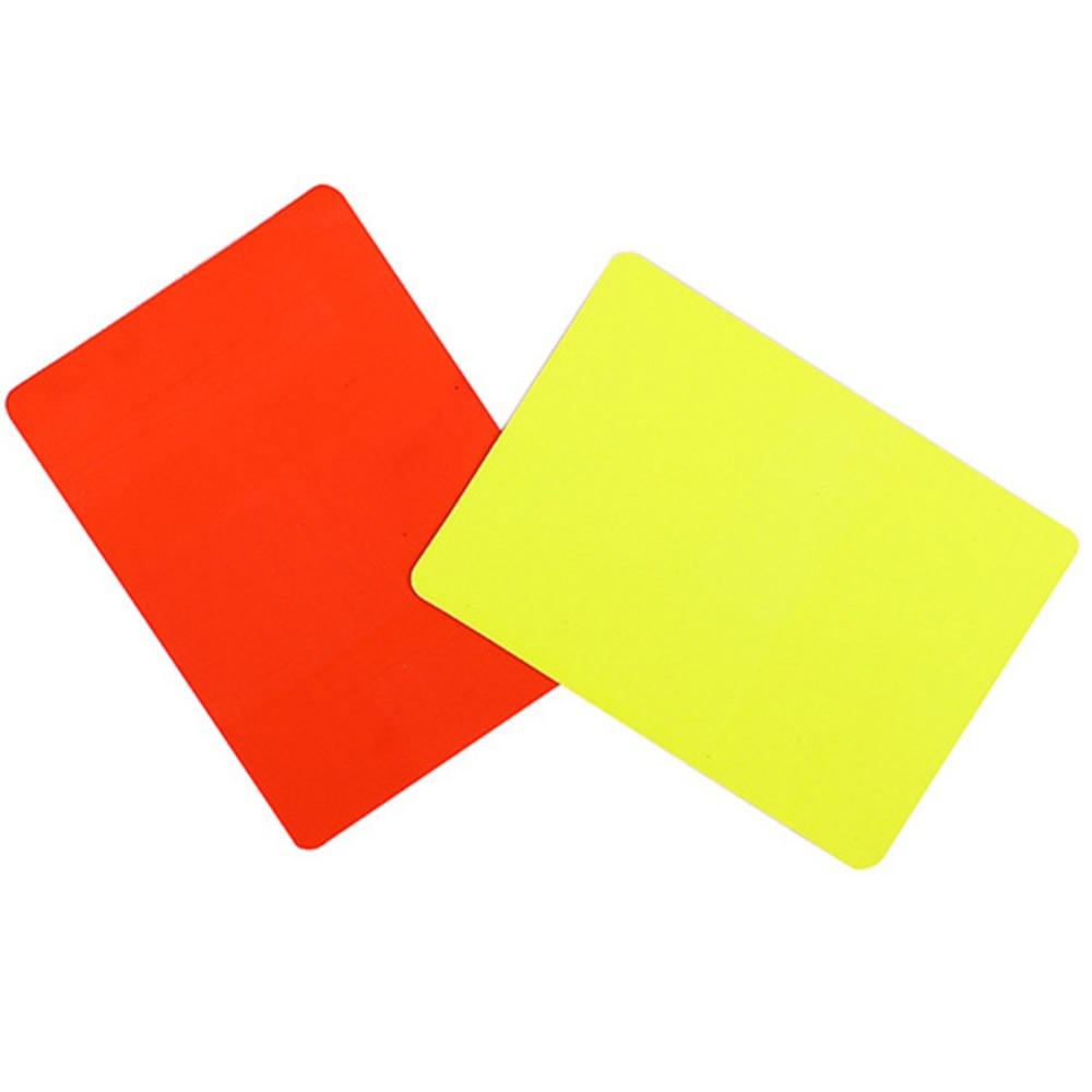 Red Card Football Referee Cards Yellow Card Soccer Referee Red Yellow Card Training