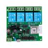 4-канальный релейный модуль Zigbee Tuya для умного дома, 85-250 В, реле переменного тока, 7-32 В, 85-250 В, работает Alexa Google Assistant, умный выключатель света