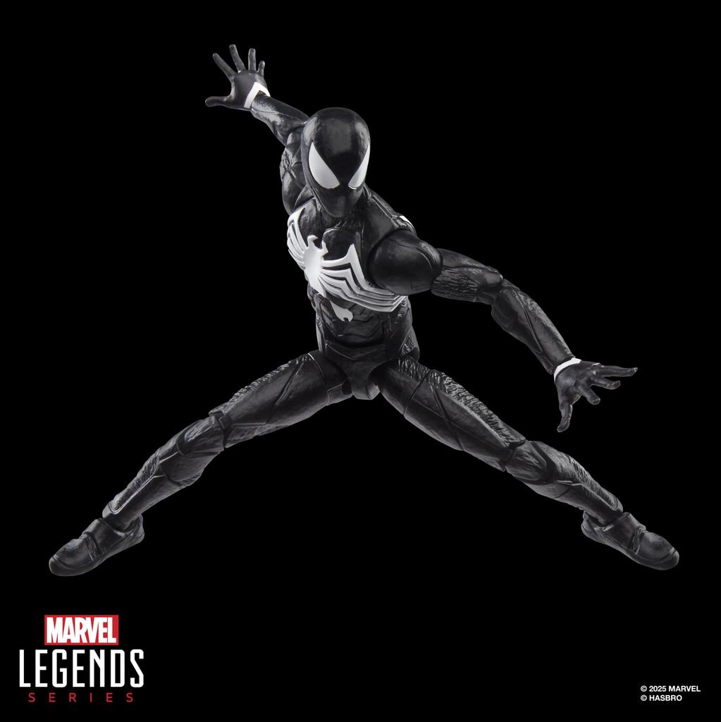 Hasbro MARVEL Серия Marvel Legends Gamerverse Питер Паркер Черный 2 Воссозданный из видеоигры Коллекционная фигурка 15 см G0834 Аутентичный костюм,