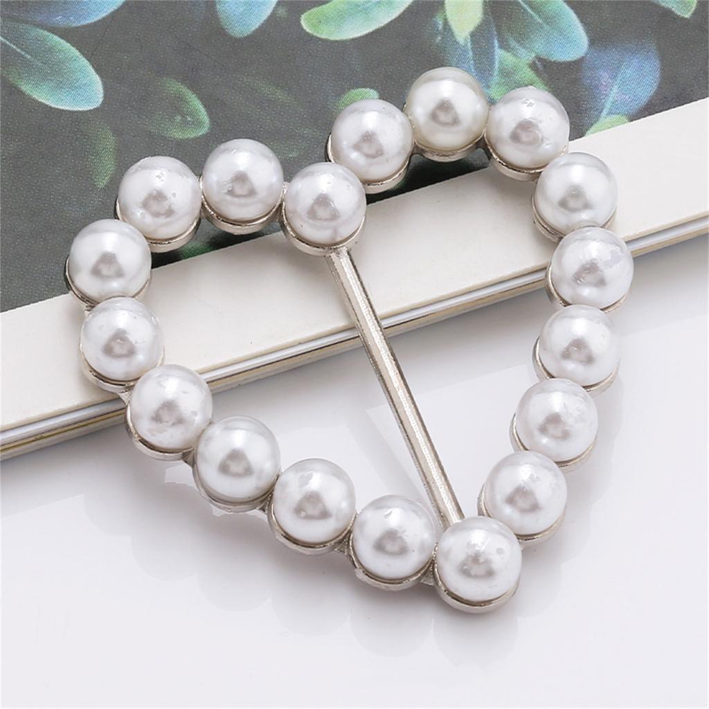 Scarf Ring Clip - T-shirt Ties Clips Clothes Corner Knotted Button For Women Fashion Metal Shirt Clip Buckle