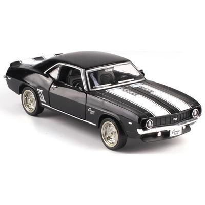 1/36 Camaro SS винтажная игрушечная модель автомобиля для детей RMZ City литой автомобиль миниатюрный инерционный коллекционный подарок для мальчика
